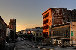 Meridian's "Gateway to Downtown," the 22nd Ave Bridge