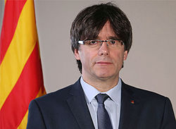 Carles Puigdemont vuonna 2016.