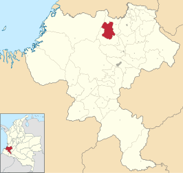 Locatie van Suárez