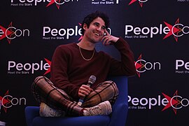 Darren Criss - GLEE - Panel Picture - BFM - November 11, 2023 at Believin' Fan Meet People Convention.jpg