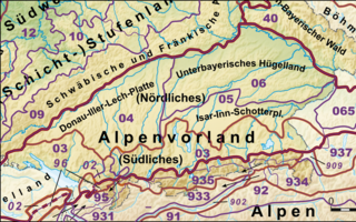 Donau-Ablach-Platten (Alpenvorland und Alpen)