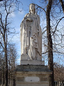 Sainte-Clothilde, Paris, jardin du Luxembourg.