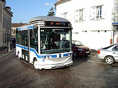Microbus sur le Soisybus.