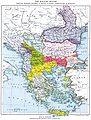 Đường biên giới các nước Balkan sau năm 1913