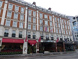 External view of the Rubens Hotel, London