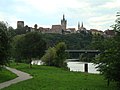 Altstadt vom Neckar aus