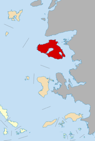 Poziția localității Lesbos