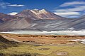 Laguna Miscanti, en el altiplano