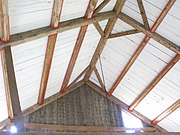 Purlins (marked in red)