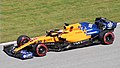 Carlos Sainz pilotando a McLaren MCL34 no Grande Prêmio da Áustria de 2019.