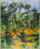 forest by Paul Cézanne