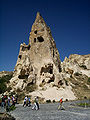 Formació rocosa al museu a l'aire lliure de Göreme