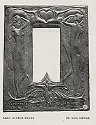 Lead Mirror Frame by De Courcy Lewthwaite Dewar