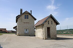 Ancienne gare de Bians - Sombacour.