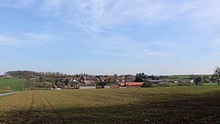 Panorama depuis la route d'Havrincourt.