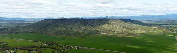 Upper Table Rock from Lower Table Rock