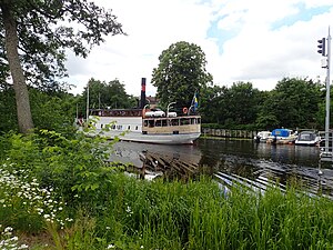 M/S Enköping passerar Flottsund.