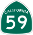 State Route 59 marker