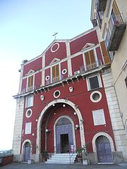 Santa Maria del Parto, facciata