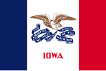 Drapeau de l'Iowa.