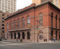 Academy of Music, the orchestra's home, 1900–2001.