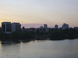 Tepebağ from the Seyhan river