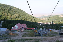 Tsakhkadzor : la station en été.