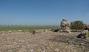 Monument ter herdenking aan de Slag bij Warns op het Rode Klif in Scharl