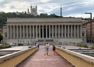 Palais de justice historique de Lyon