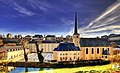 L'abbaye de Neumünster, actuellement Centre culturel de Rencontre.