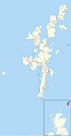 Bressay transmitting station is located in Shetland