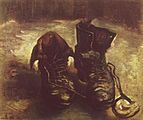 A Pair of Shoes, 1886, Van Gogh Müzesi, Amsterdam (F255)