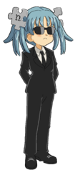 Wikipe-tan in black