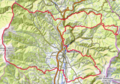 Carte topographique