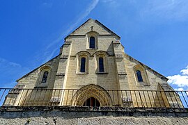 Façade de l'église.