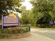 Sign to Cadbury World, Bournville