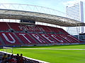 The interior of Stadion Galgenwaard