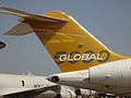 global 5000 tail