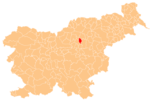 The location of the Municipality of Polzela