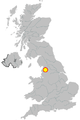 location in the UK