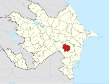 Saatli District in Azerbaijan.svg