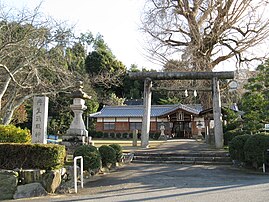 丹生酒殿神社境内