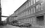 Außenansicht des Werks I des VEB Schwermaschinenbau S. M. Kirow Leipzig (1953)