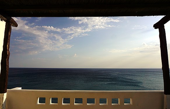 Balcony ayia fotia rethymno crete - greece