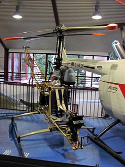 Bölkow Bo 103 B im Hubschraubermuseum Bückeburg