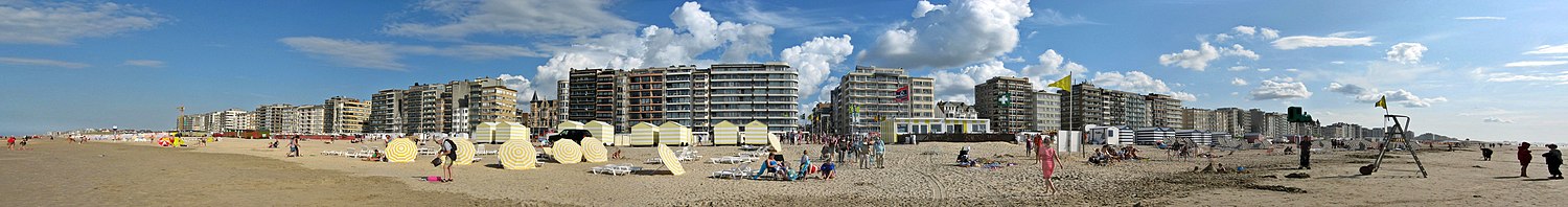 Het strand van De Panne