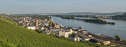 Skyline of Rüdesheim am Rhein