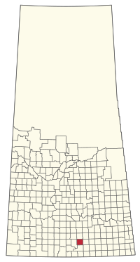 Location of the RM of Key West No. 70 in Saskatchewan