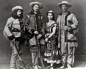 Ned Buntline, Buffalo Bill Cody, Giuseppina Morlacchi, Texas Jack Omohundro