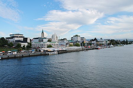 Valdivia et le rio Valdivia.